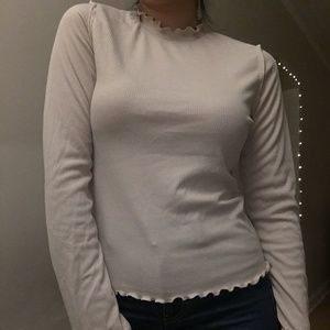 beige long sleeve from PLT